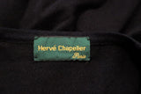 Herve Chapelier Top Black Cotton Knit Size Small Sleeveless Shell available at CelebrityOwned.com img_5