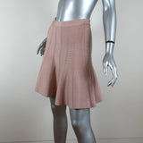 Herve Leger Sabine Bandage Skirt Blush Size Small available at CelebrityOwned.com img_3