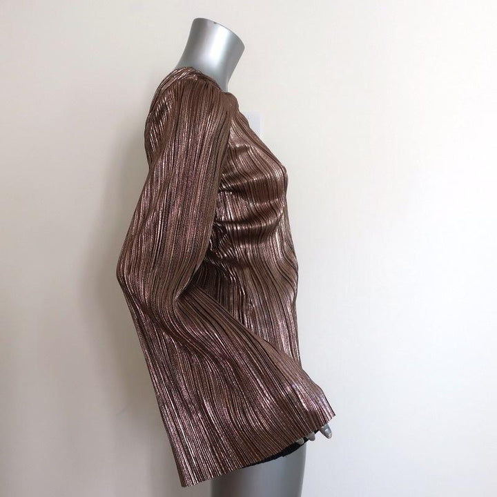House of Harlow 1960 x Revolve Ross One Shoulder Top Rose Gold Size Medium NEW available at CelebrityOwned.com img_2