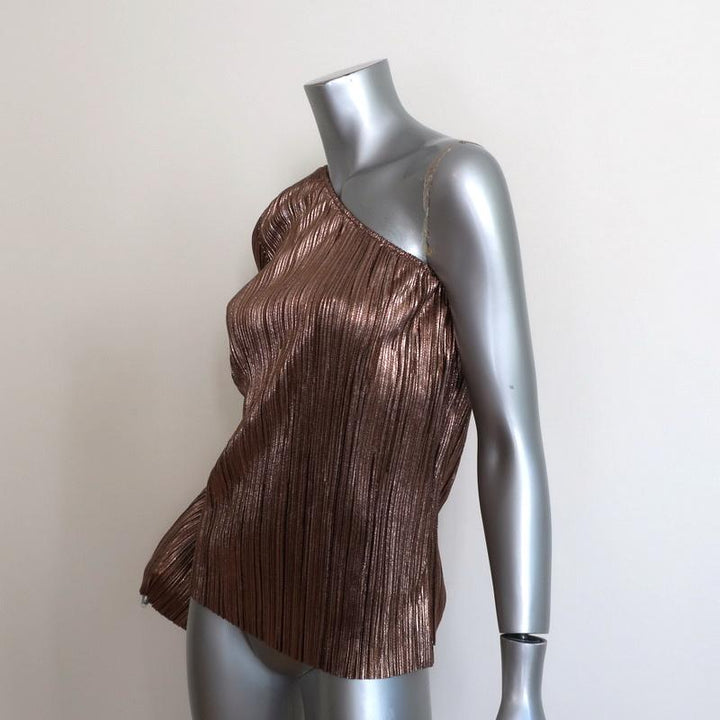 House of Harlow 1960 x Revolve Ross One Shoulder Top Rose Gold Size Medium NEW available at CelebrityOwned.com img_5