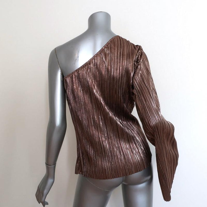 House of Harlow 1960 x Revolve Ross One Shoulder Top Rose Gold Size Medium NEW available at CelebrityOwned.com img_6