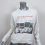 RE/DONE Beatles Classic Raglan Crewneck Sweatshirt Off-White Size Small