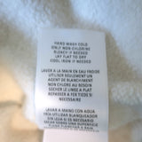 RE/DONE Beatles Classic Raglan Crewneck Sweatshirt Off-White Size Small