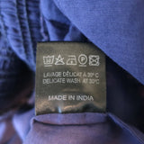 Isabel Marant Etoile Naomi Smocked Mini Skirt Purple Floral Print Cotton Size 40