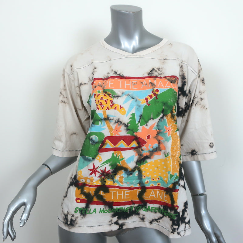 トップス STELLA McCARTNEY/GREENPEACE Stella McCartney x Greenpeace Save the Planet Tie Dye T