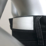 RE/DONE 90's High Rise Ankle Crop Jeans Faded Black Stretch Denim Size 27