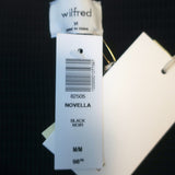 Wilfred Aritzia Novella Blouse Black Size Medium Long Sleeve Top NEW