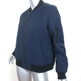 Tory Burch Tory Sport Bomber Jacket Navy Size Large