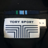 Tory Burch Tory Sport Bomber Jacket Navy Size Large