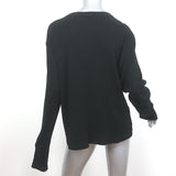 RE/DONE Thermal Henley Top Black Size Medium Long Sleeve Tee