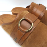 See by Chloe Clogs Gema Brown Suede Size 36 Flat Mules