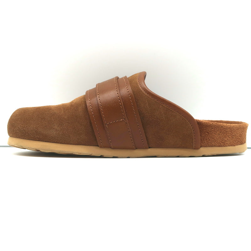 See by Chloe Clogs Gema Brown Suede Size 36 Flat Mules