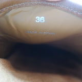 See by Chloe Clogs Gema Brown Suede Size 36 Flat Mules