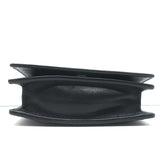 Bottega Veneta Business Card Case Wallet Black Intrecciato Leather