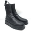 Gia Borghini GIA x RHW Rosie 11 Platform Ankle Boots Black Leather Size 37