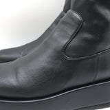 Gia Borghini GIA x RHW Rosie 11 Platform Ankle Boots Black Leather Size 37