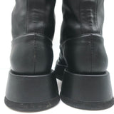 Gia Borghini GIA x RHW Rosie 11 Platform Ankle Boots Black Leather Size 37