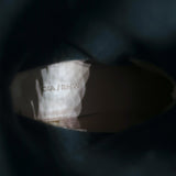 Gia Borghini GIA x RHW Rosie 11 Platform Ankle Boots Black Leather Size 37