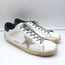 Golden Goose Superstar Sneakers White/Navy Leather & Gray Suede Size 46 NEW