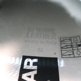 Golden Goose Superstar Sneakers White/Navy Leather & Gray Suede Size 46 NEW