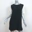 ATM Anthony Thomas Melillo Colorblock Mini Dress Black/Cream Silk Size Small