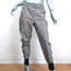3.1 Phillip Lim Checked Jogger Pants Gray/Black Stretch Wool-Cotton Size 4