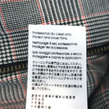 3.1 Phillip Lim Checked Jogger Pants Gray/Black Stretch Wool-Cotton Size 4