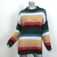 See by Chloe Rainbow Stripe Oversized Sweater Alpaca-Blend Size Extra Small NEW