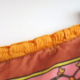 Versace Home Velvet Throw Blanket Pink Floral Vase Print