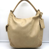 Yves Saint Laurent Multy Hobo Beige Leather Medium Shoulder Bag