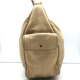 Yves Saint Laurent Multy Hobo Beige Leather Medium Shoulder Bag