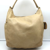 Yves Saint Laurent Multy Hobo Beige Leather Medium Shoulder Bag