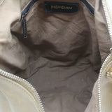 Yves Saint Laurent Multy Hobo Beige Leather Medium Shoulder Bag