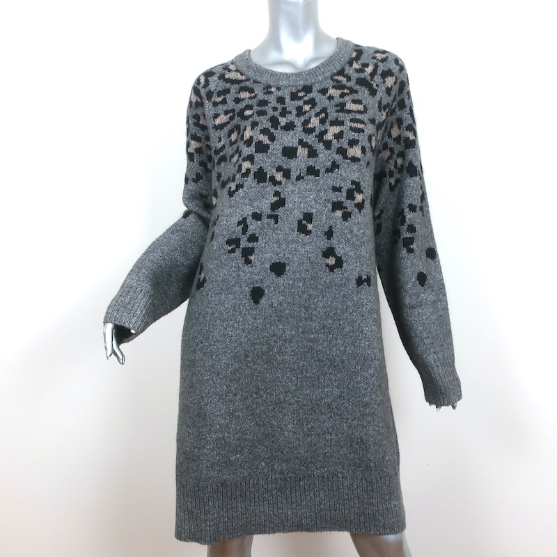 Louis Vuitton Brown Monogram Silk Sweater Dress XS Louis Vuitton