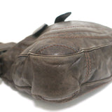 Chloe Bay Large Crossbody Bag Brown Leather