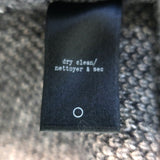 Rag & Bone Sweater Dress Isadora Gray Leopard Jacquard Knit Size Large