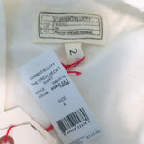 Current/Elliott California Crew Neck T-Shirt Ivory Size 2 Short Sleeve Top NEW