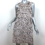3.1 Phillip Lim Tiered Ruffle Mini Dress Cheetah Print Cotton Jersey Size Medium