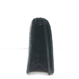 Manolo Blahnik Alligator Clutch Blue Marine Small Shoulder Bag NEW