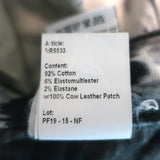 R13 Boy Straight Leg Jeans Black & Gray Tie Dye Stretch Cotton Size 27