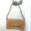Loewe Limited Edition Small Shoulder Bag Ostrich-Trim Beige Suede