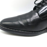 Saint Laurent Studded Derby Oxfords Dylan Black Leather Size 40 Lace-Up Flats