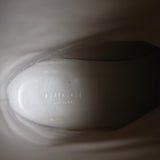 Gucci Piuma Lux Knee High Mid-Heel Boots Black Leather Size 40.5