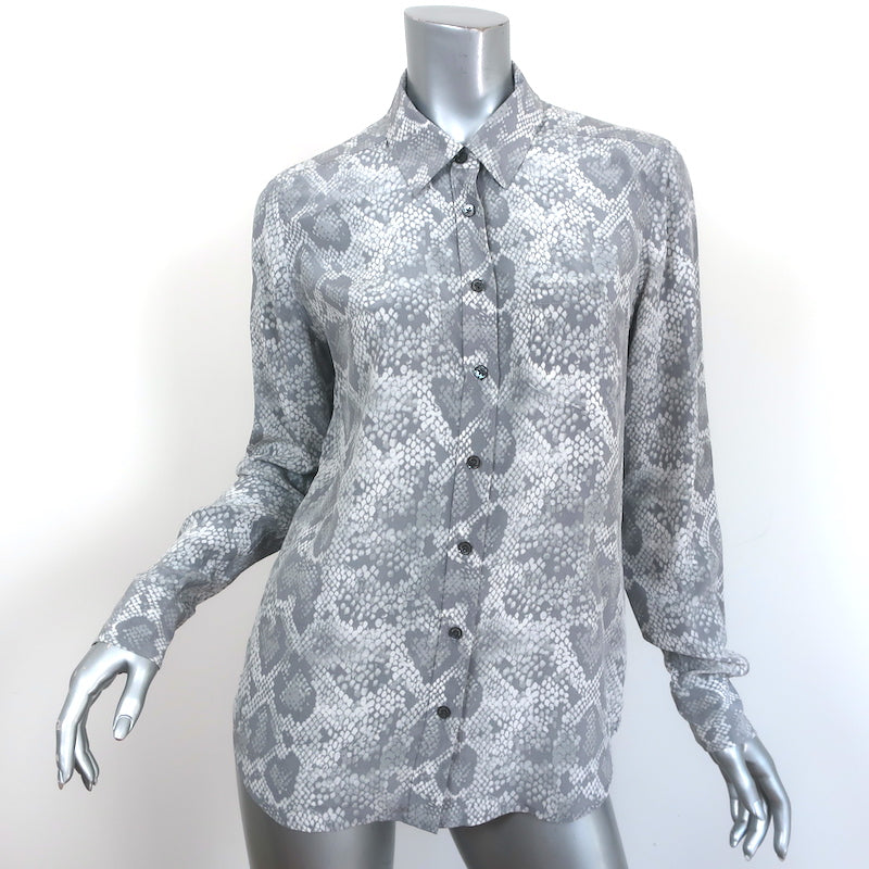 BEAUTIFUL CHANEL WHITE FLORAL LACE CROCHET LONG SLEEVE TOP BLOUSE SWEATER  EU 38