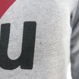 FREECITY I Love You Hoodie Gray Size 2 Pullover Sweatshirt