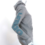 FREECITY I Love You Hoodie Gray Size 2 Pullover Sweatshirt