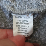 FREECITY I Love You Hoodie Gray Size 2 Pullover Sweatshirt