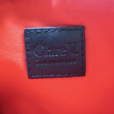 Clare V. Flat Clutch Shimmer Stars Print Metallic Nubuck NEW