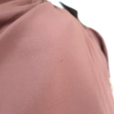 Marni Asymmetric Buttoned Blouse Antique Rose Silk-Blend Size 38 Long Sleeve Top