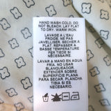 Velvet by Graham & Spencer Blouse Cream Floral Print Size Extra Small V-Neck Top